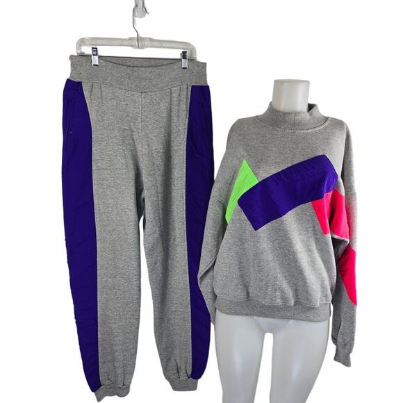 LA COSTA SPA Collection Vintage Women's Sweat Shirt L Sweat Pants M Outfit - Picture 1 of 8